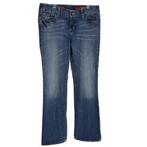 X2 Quality Denim Womens Jeans Size 6L w10 Stella Bootcut Blue Denim Low Rise